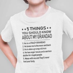 Grandad Shirt 5 Things You Should Know About My Grandad