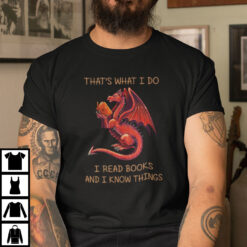 Book-Shirt-Red-Dragon-Read-Book-Know-Things