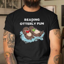 Sea Otter Book Shirt Reading Is Otterly Fun