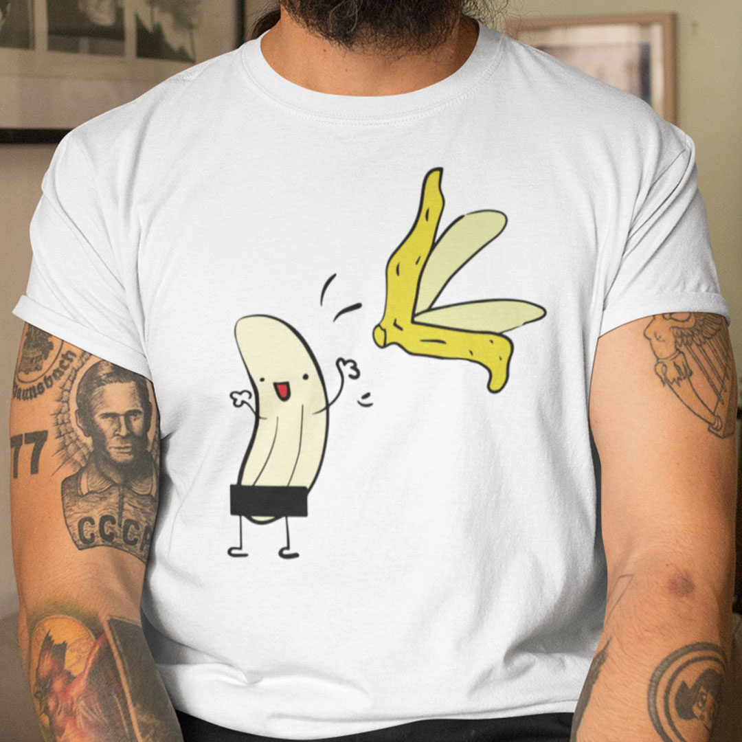 Obscene Lover Shirt Naked Banana