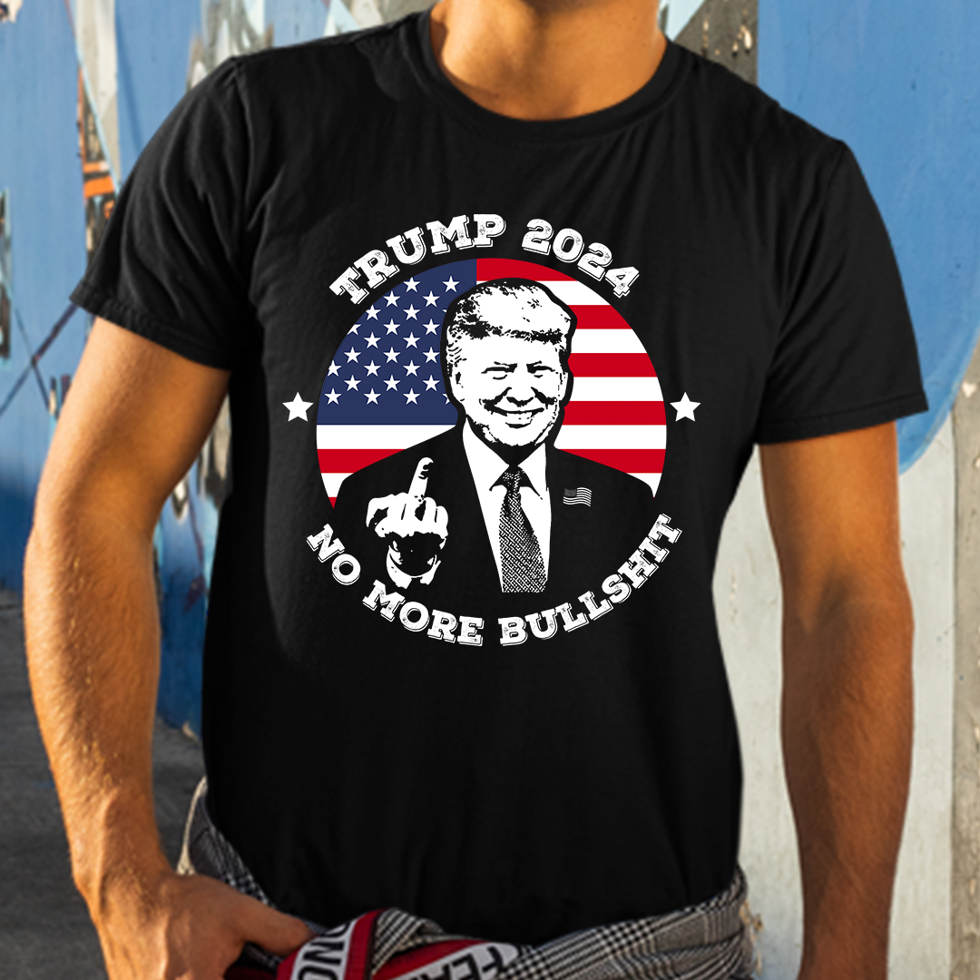 Trump 2024 Shirt President Donald Trump American Flag