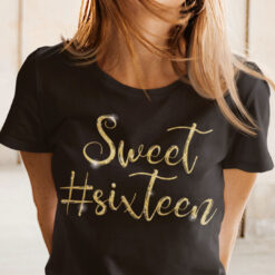 Sweet Sixteen Shirt 16th Birthday Gift