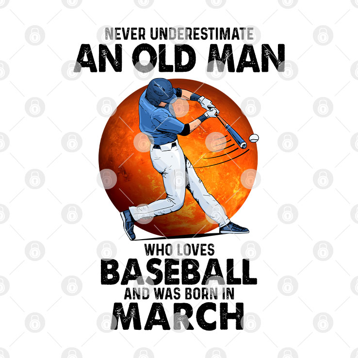 Never Underestimate An Old Man Who Loves Baseball