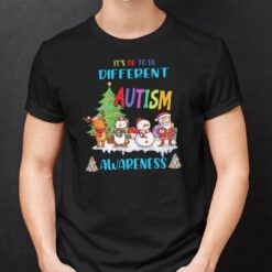 Christmas Autism Shirts Autism It's Ok To Be Different