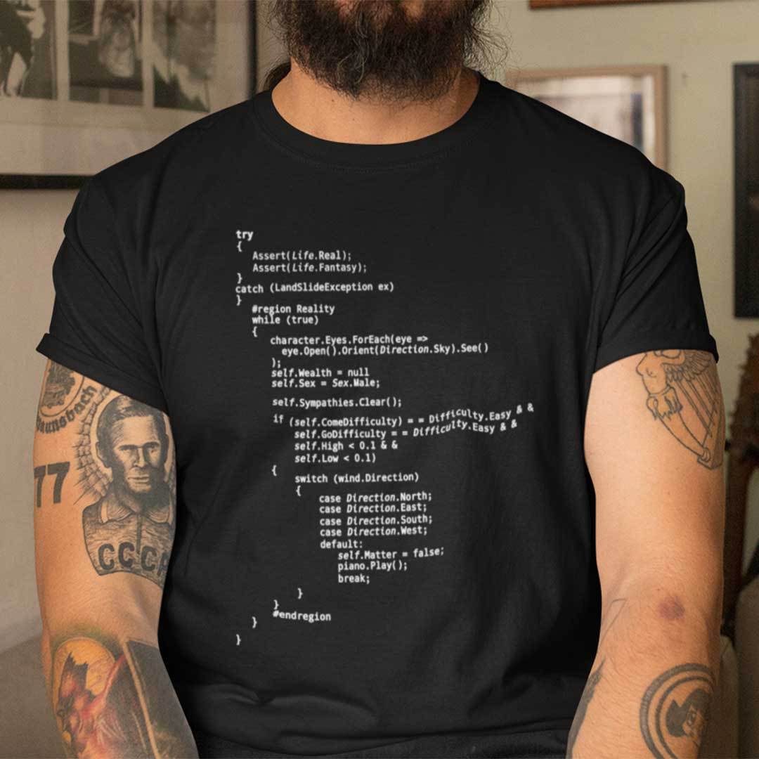 Funny Programming T Shirt Programmer Coder Tee