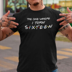 The-One-Where-I-Turn-Sixteen-16th-Birthday-Shirt