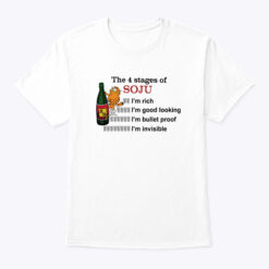 The-4-Stages-Of-Soju-Garfield-Shirt-Tee