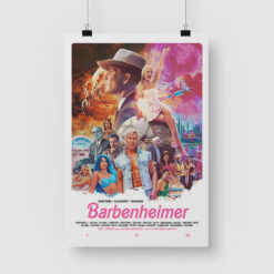 Barbenheimer 7 21 23 Barbie x Oppenheimer Poster
