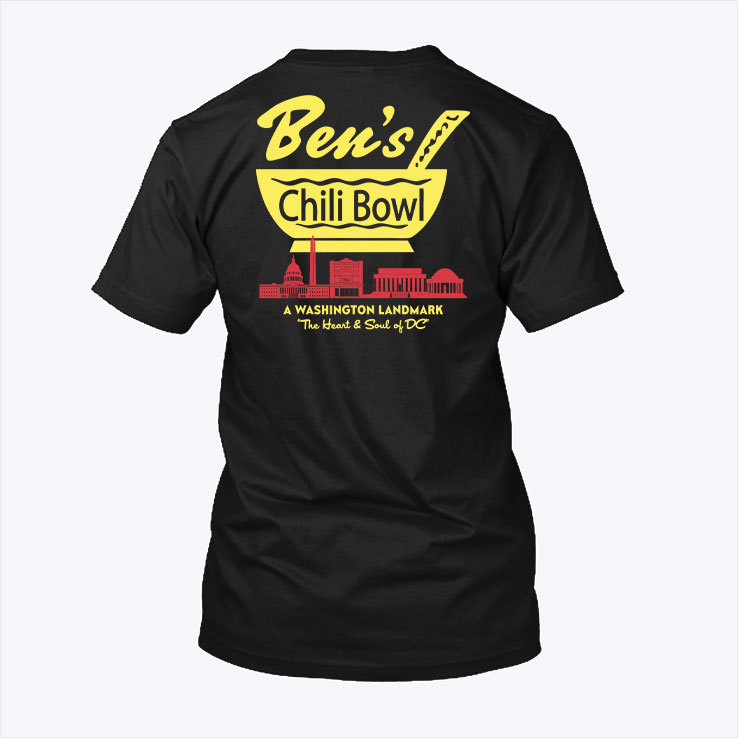 Ben's Chili Bowl A Washington Landmark Shirt The Heart And Soul Of DC