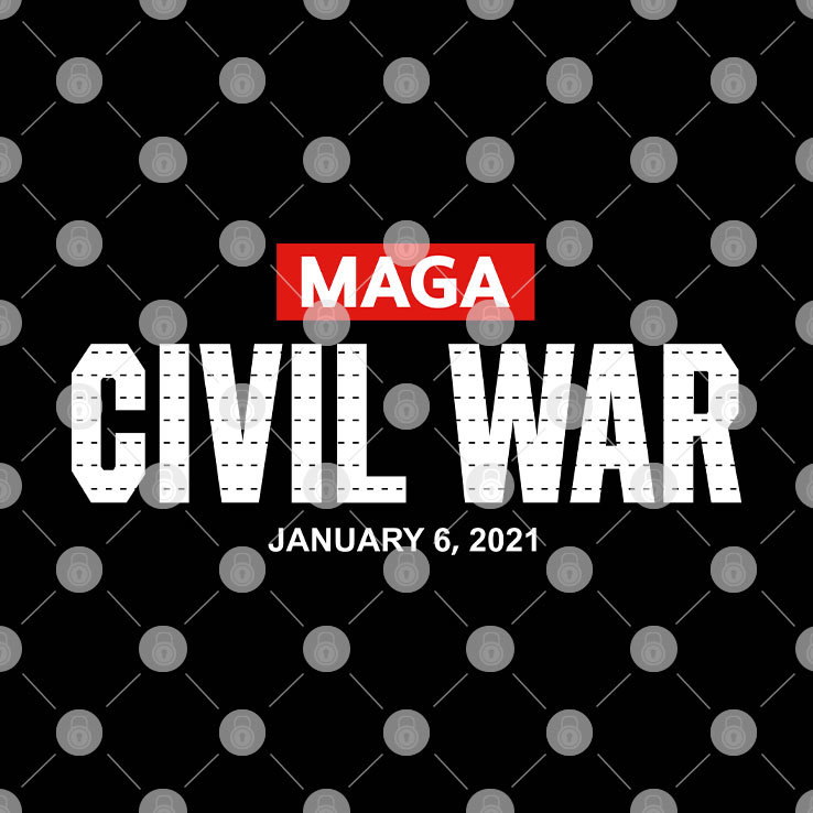 Civil War January 6 2021 Maga Shirt hinh