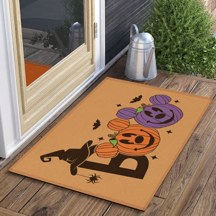 Mickey Boo Halloween Doormat