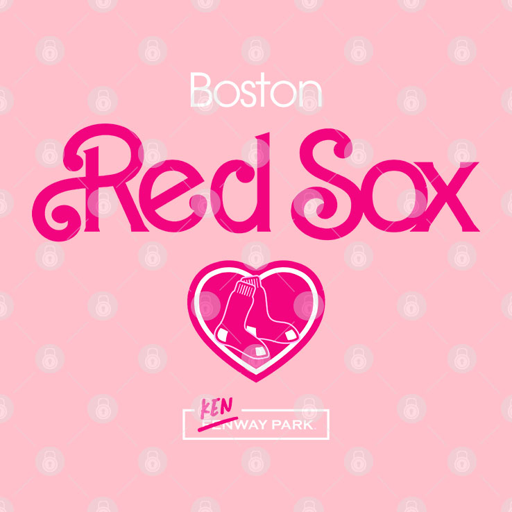 Boston Red Sox Barbie T Shirt