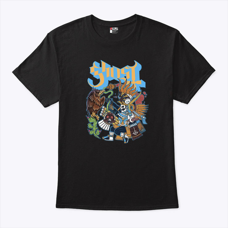 Ghost Mexico City Ritual 18 September 2023 T Shirt is sure to win the heart of anyone who is a fan of Ghost and supports their upcoming performance!